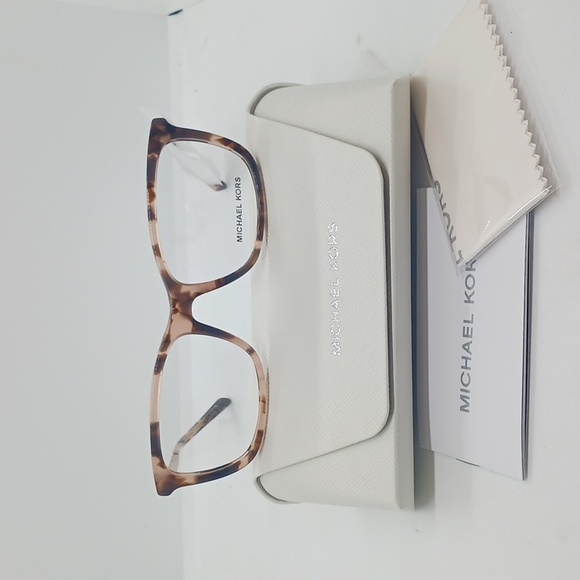 NWT RX-ABLE MICHAEL KORS EYEGLASS FRAMES MK4030 VIVIANNA II pink tortoise - Picture 1 of 5